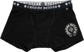 Chrome Hearts Boxershorts met logo - Zwart