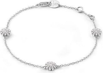 Damiani Margherita 18k White Gold Diamond Bracelet