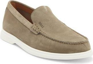 BOSS Sienne Moc Toe Loafer in Open Green at Nordstrom Rack, Size 12Us / 11Uk