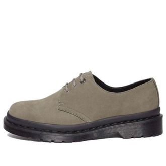Dr. Martens 1461 Waterproof Nubuck 3-Eye Nickel Grey 31131059