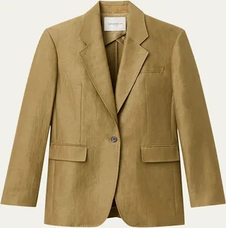 Lafayette 148 New York Single-Button Blazer