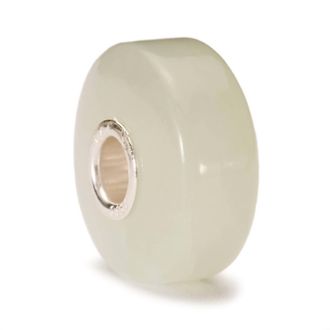 Trollbeads Womens Circle Jade Bead Charm In Green