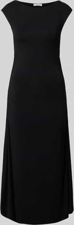Marc O'Polo Tailliertes Freizeitkleid aus Viskose-Modal-Mix in Black, Gr&ouml;&szlig;e XXL