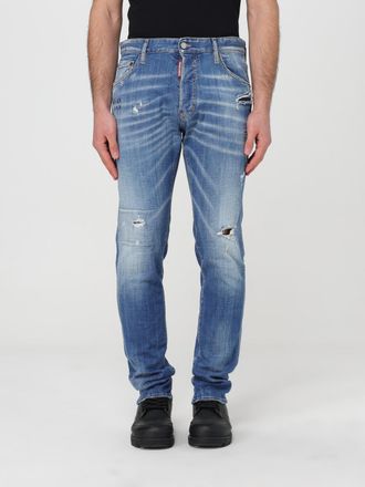 Dsquared2 Mens Skater Cool Guy Jeans Distressed - Light Blue Textile - Size EU 50 (Mens)