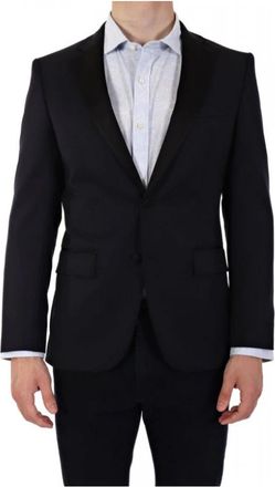 HUGO BOSS H-Huge-Tux-N-B1 - Heren - Blazers - Blauw - 5XL - Wol - Jassen