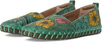 L'Artiste by Spring Step Modesty Womens Flat Shoes Mint : EU 36 (US Womens 5.5-6) M, Leather