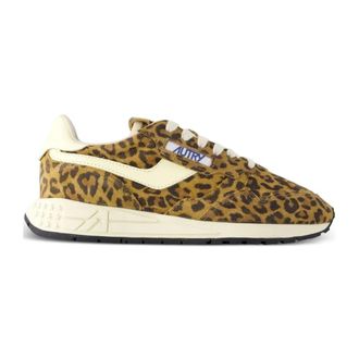 Autry Reelwind Lage Sneakers - Dames - Sneakers - Bruin - 37 EU - Katoen - Schoenen