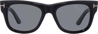 Tom Ford Finn Polarized Smoke Square Mens Sunglasses FT1304 01D 53