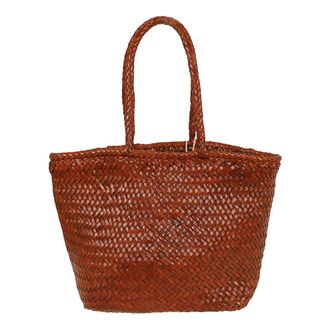 Dragon Diffusion Grace Basket Small - female - Dragon Diffusion - Shopping Bags - Brown - ONE SIZE - Bags