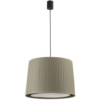 Faro Barcelona SAMBA Lampada Sospensione simple nera/encintada verde