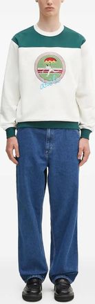 Drôle de Monsieur Felpa Le Sweat Tennis - Bianco