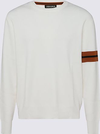 Ermenegildo Zegna White Cotton Knitwear