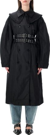 Ganni M&auml;ntel Schwarz