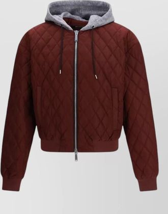 Dsquared2 quilted bomber jacket