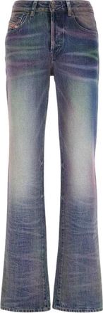 Diesel Jeans - Dames - Regular Fit Jeans - Veelkleurig - W26 - Denim - Jeans