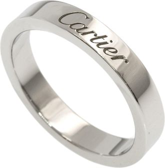 Cartier Platinum 950 Band Ring (Pre-Owned)