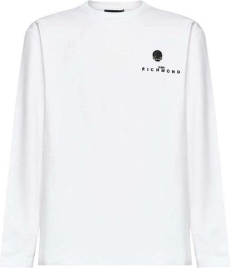 John Richmond Hombre, Camisetas, Blanco, Talla: 2XL