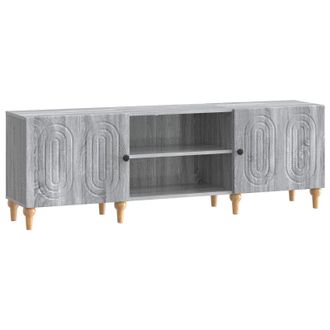 vidaXL Mueble De Tv Gris Sonoma 150 X 31 X 50 Cm Madera De Ingenier&iacute;a Vidaxl
