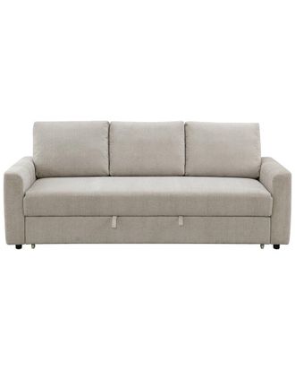 ACME Leira Sofa With Sleeper, Beige Linen