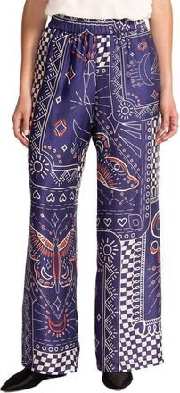 Johnny Was Keoki Silk-Blend Pant