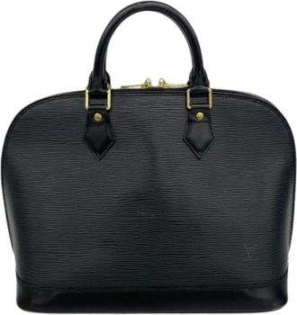 Louis Vuitton Pre-owned Handbags, female, Black, Size: ONE SIZE Pre-owned Vintage Handbag