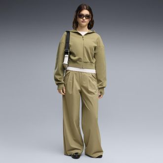 Puma Pantaloni PUMATECH SENSE dal taglio morbido da donna, Accessori, Marrone, XL