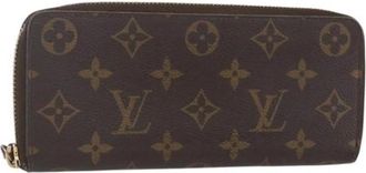Louis Vuitton Pre-owned Canvas Wallet - Dames - Vintage Accessoires - Bruin - ONE Size - Vintage