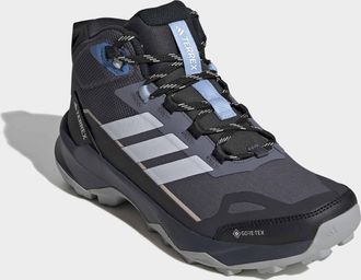 ADIDAS TERREX Wanderschuh ADIDAS TERREX TERREX SKYCHASER AX5 MID GORE-TEX, Damen, Gr. 38,5, aurora onix, dash grau, carbon, Synthetik, Textil, Schuhe Wanderschuh, w