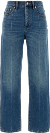 Tory Burch slim-cut jeans - Blue
