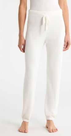 Barefoot Dreams CozyChic Ultra Lite Lounge Track Pants in Pearl at Nordstrom, Size X-Small