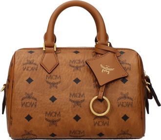 MCM Mcm handtassen voor dames bruin/cognac stof