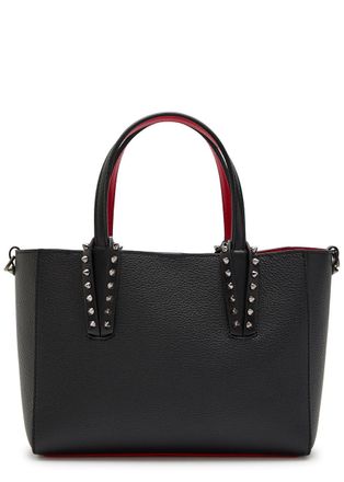 Christian Louboutin Cabata Mini Grained Leather Tote bag - Black - One Size