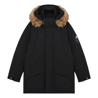 New Balance Warm Hooded Down Jacket Asia Sizing Black 5PB42201-BK
