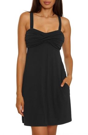 BECCA by Rebecca Virtue Beach to BBQ Cover-Up Dress in Black at Nordstrom, Size Medium