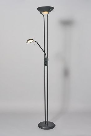 BHS Mother & Child LED Floor Lamp in Black