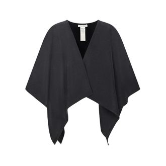 Max Mara Capes, female, Black, Size: ONE SIZE Serra Cape