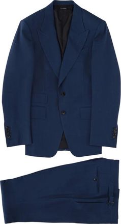 Tom Ford Kostuums, Heren, Blauw, M, Single Breasted Suits