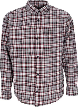 Carhartt Work in Progress Grijs Heather Geruit Flanellen Overhemd - Heren - Casual Overhemden - Grijs - XL - Katoen - Overhemden