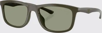 Emporio Armani Aviator Sunglasses in Green Acetate