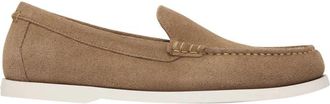 Ralph Lauren Merton Suede Venetian Loafer - Heren - Loafers - Bruin - 41 EU - Leer - Schoenen
