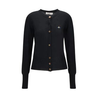 Vivienne Westwood Cardigans, female, Black, Size: L Bea Cardigan