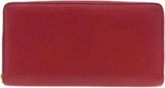 Gucci Pre-owned Wallets, female, Red, Size: ONE SIZE Pre-owned Leather wallets