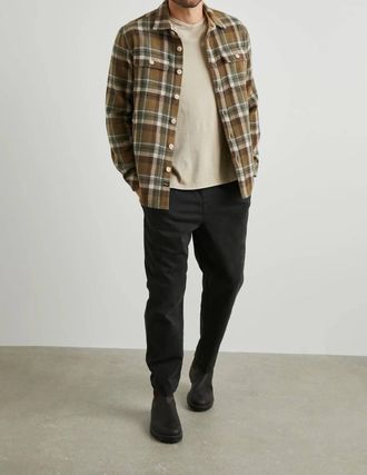 Rails Berkshire Shirt In Dutch Sage