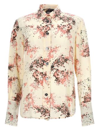 Paul Smith Abstract Floral Viscose Shirt
