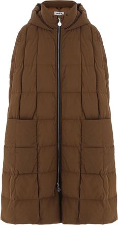 Ienki Ienki Padded Down Jacket With Quilted Design And High Collar