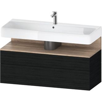 Duravit Duravit - Qatego Mueble Bajo Lavabo, 1 Extra&iacute;ble Y 1 Caj&oacute;n