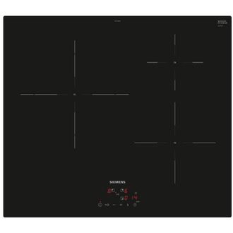 SIEMENS Placa De Inducci&oacute;n 60cm 3 Fuegos 4600w Negra - Eu611bjb5e