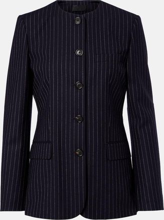 Nili Lotan Gertrude pinstripe virgin wool jacket