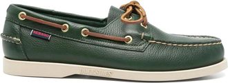 Sebago Mocassini da barca Portland Martellato - Verde