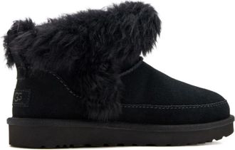 UGG Classic Ultra Mini Chalet Boots - Dames - Winterlaarzen - Zwart - 36 EU - Wol - Schoenen